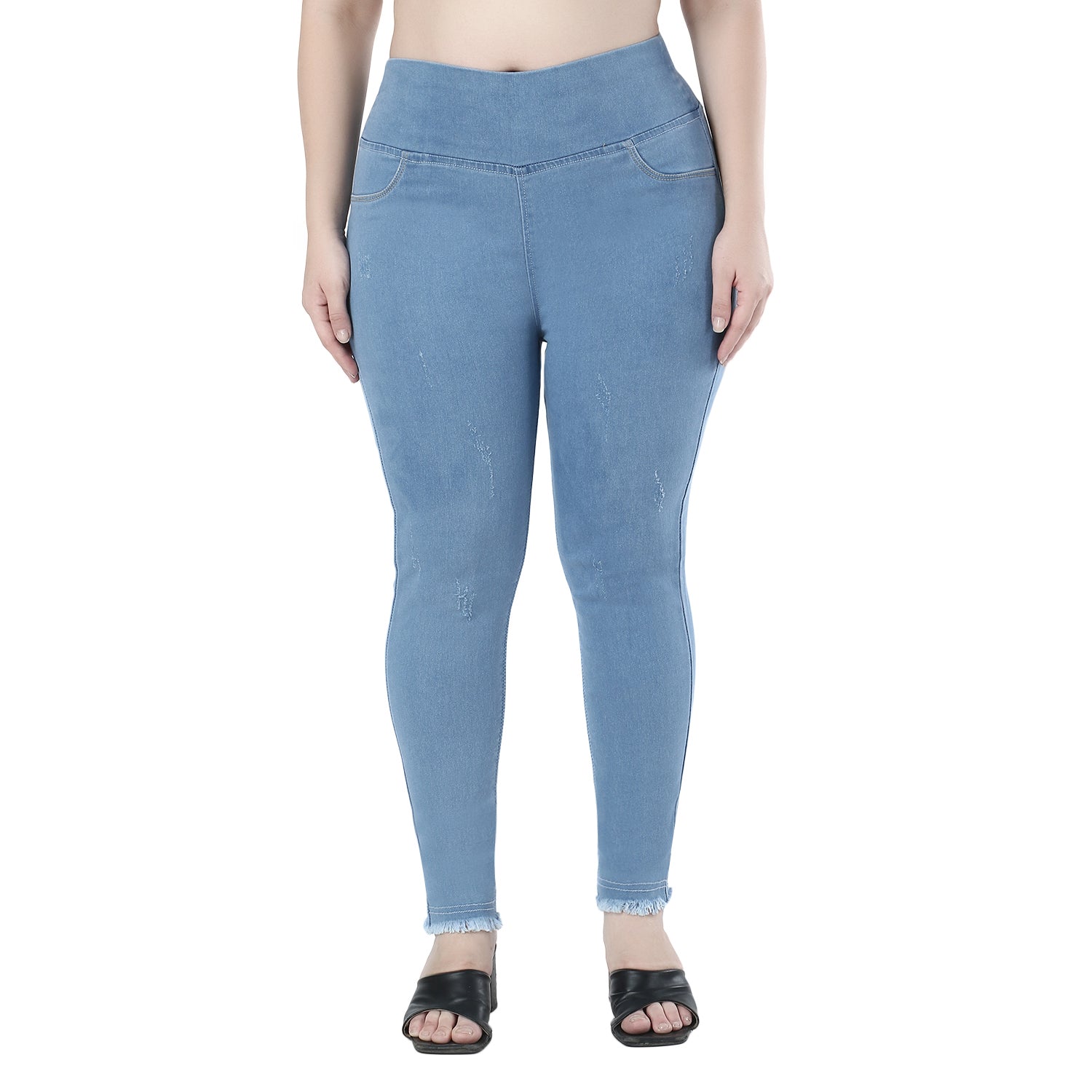 Women's Skinny-Fit Stretchable Denim Jeggings