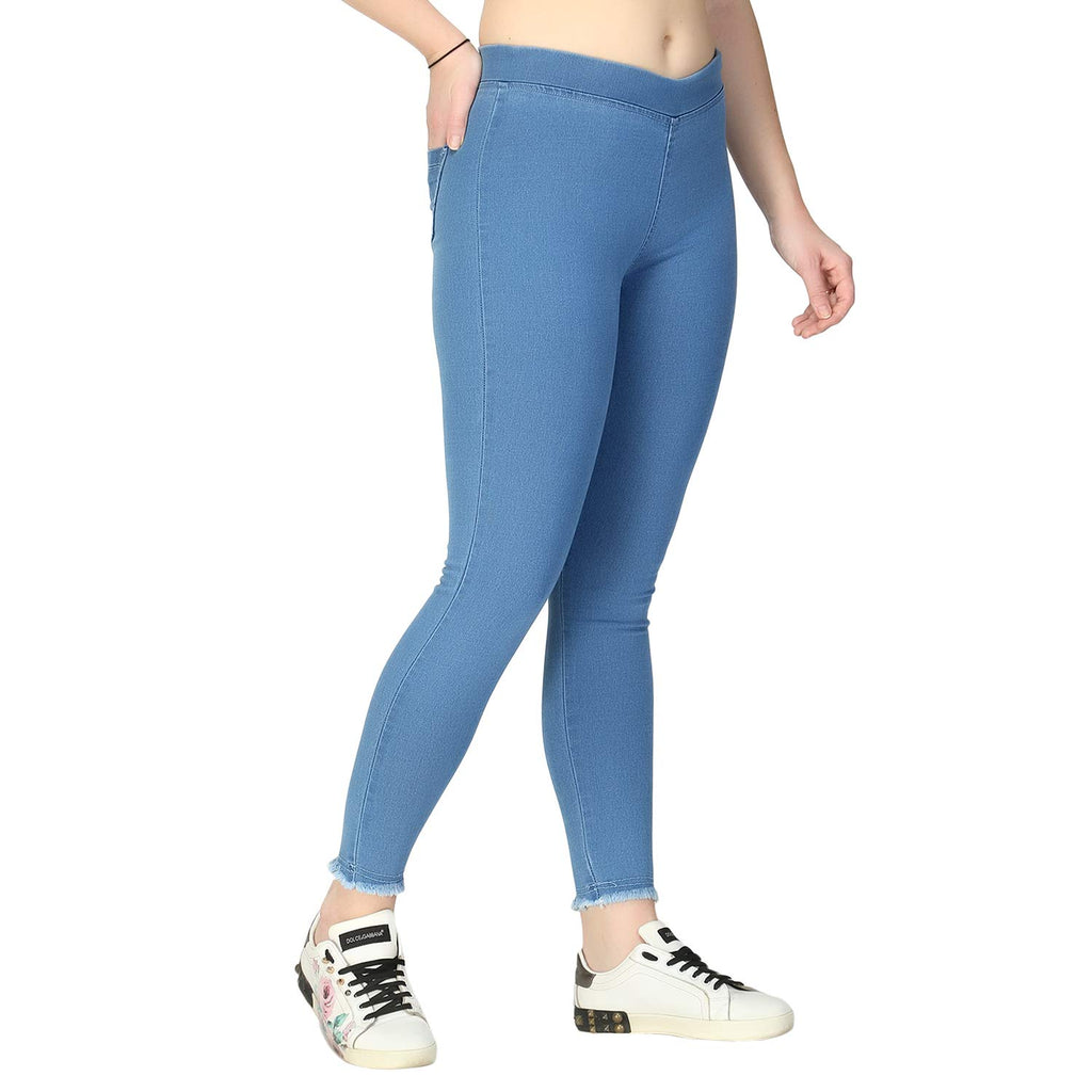 Women's Skinny-Fit Stretchable Denim Jeggings
