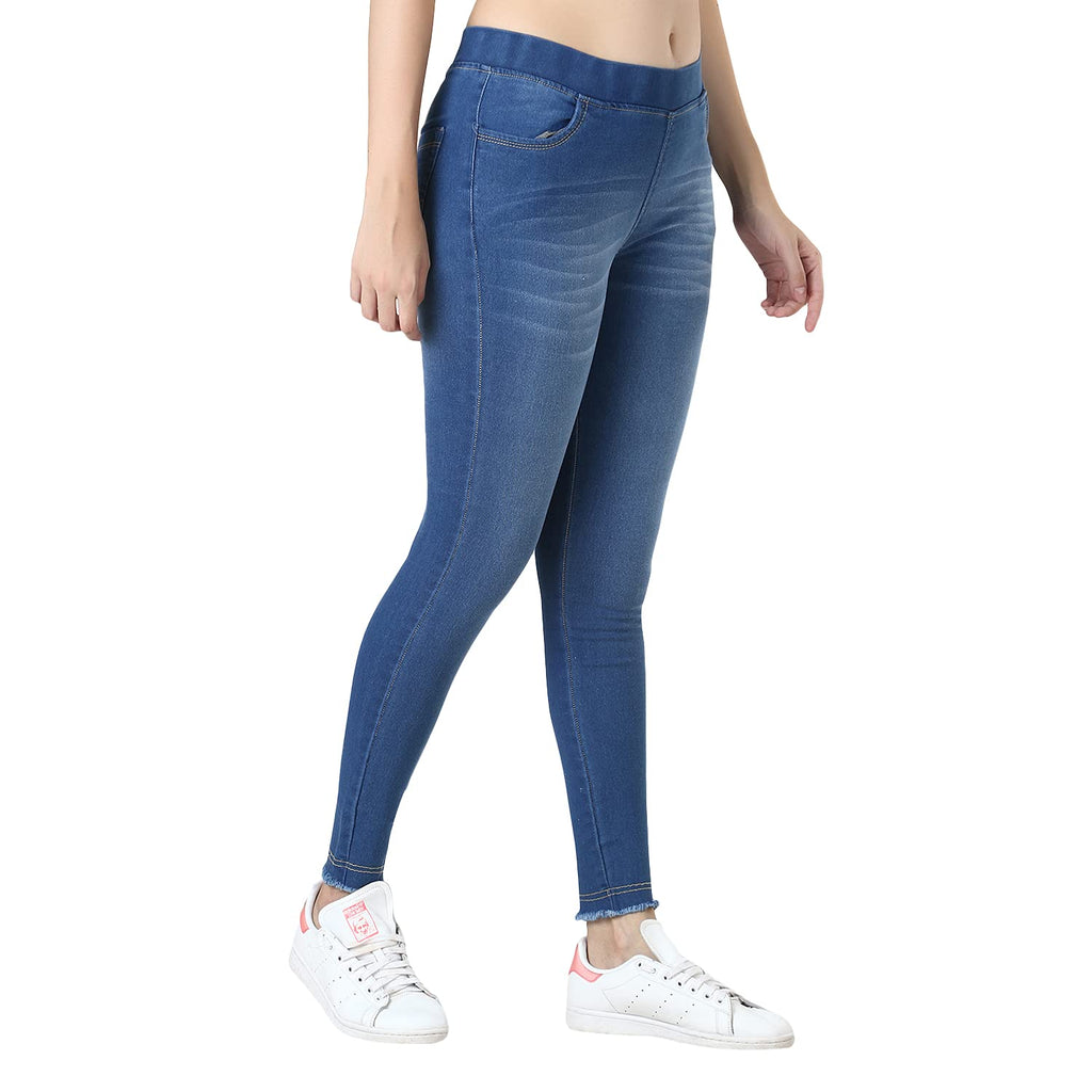 Women's Skinny-Fit Stretchable Denim Jeggings