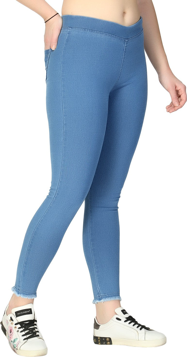 Women's Skinny-Fit Stretchable Denim Jeggings