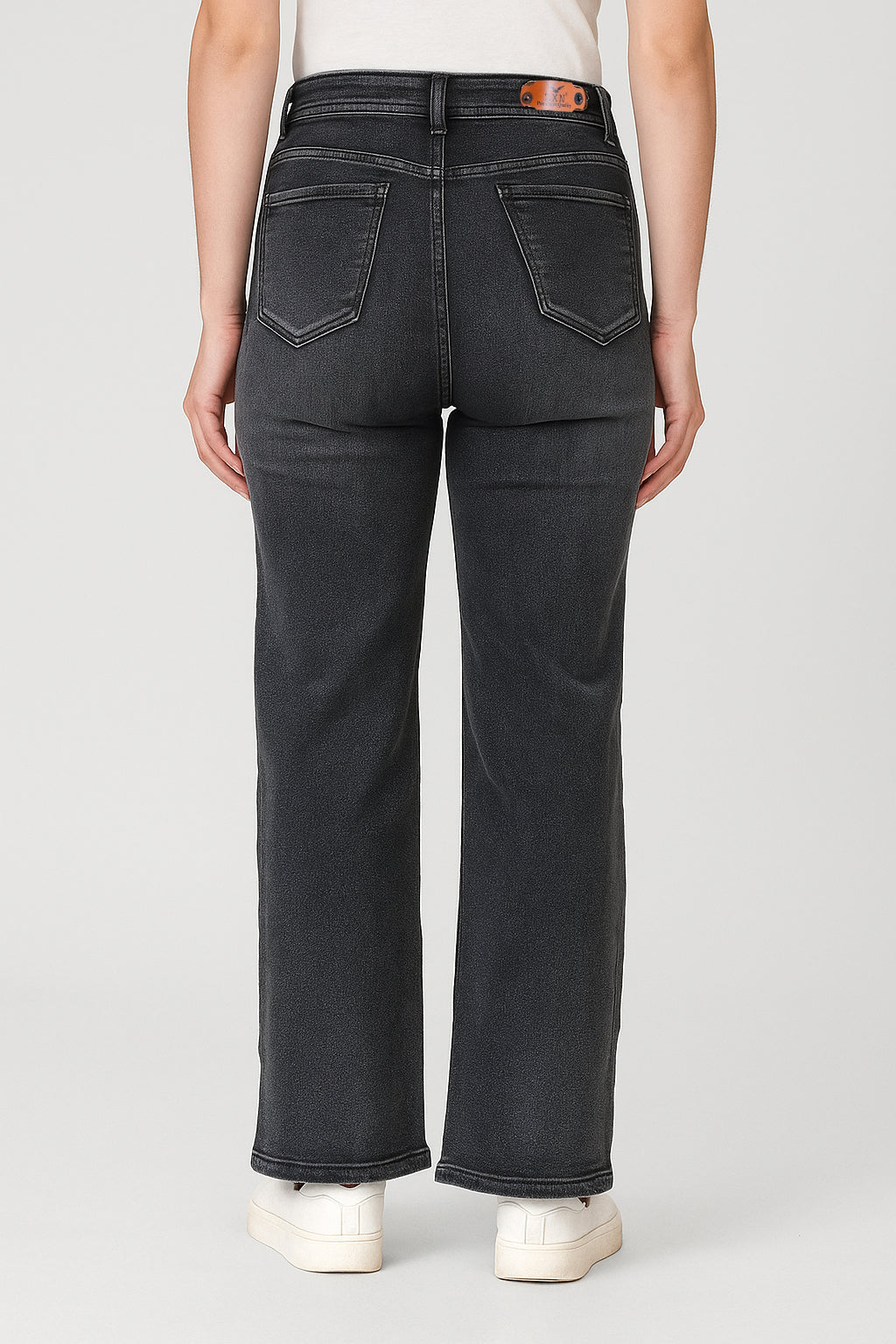 Men’s Straight Fit Wide Leg Jeans