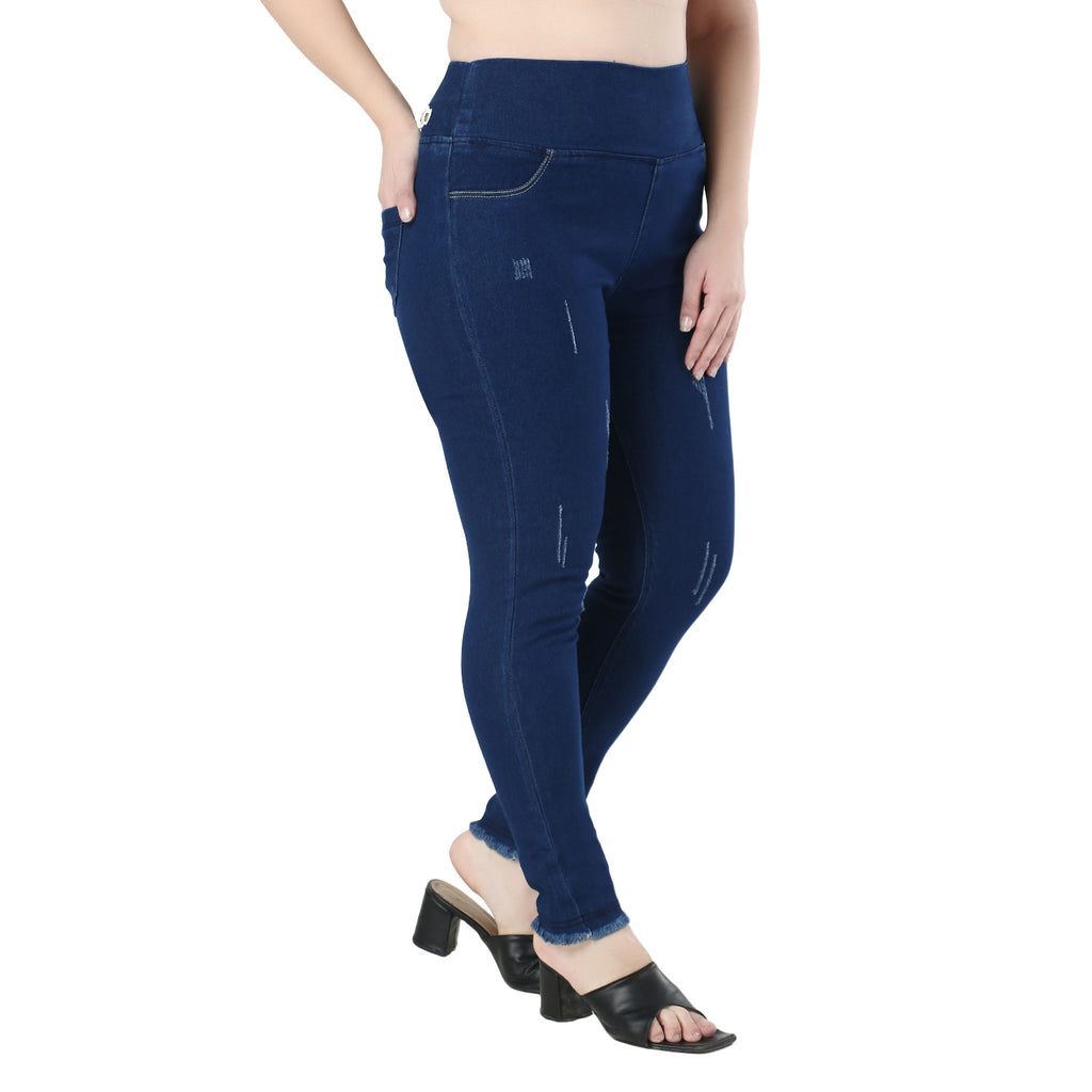 Women's Skinny-Fit Stretchable Denim Jeggings