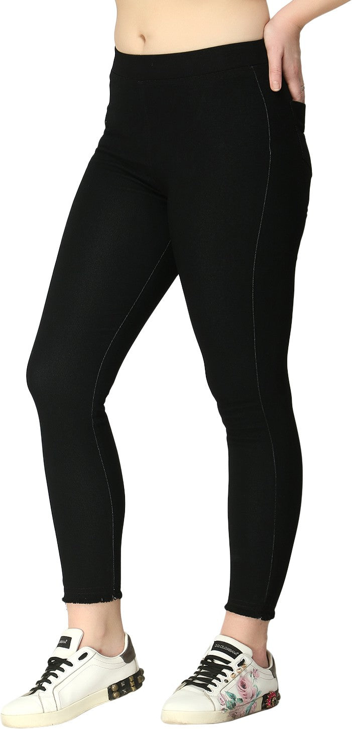 Women's Skinny-Fit Stretchable Denim Jeggings