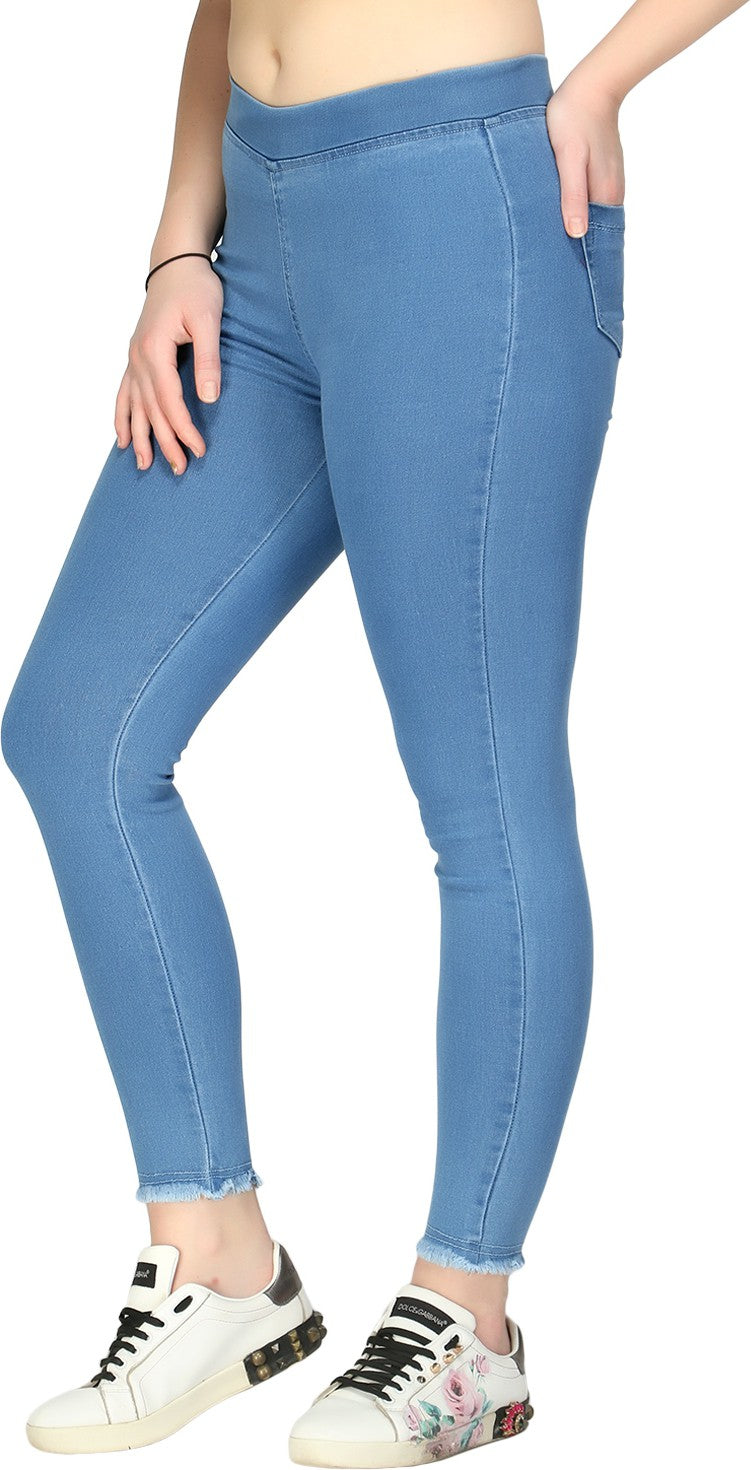 Women's Skinny-Fit Stretchable Denim Jeggings