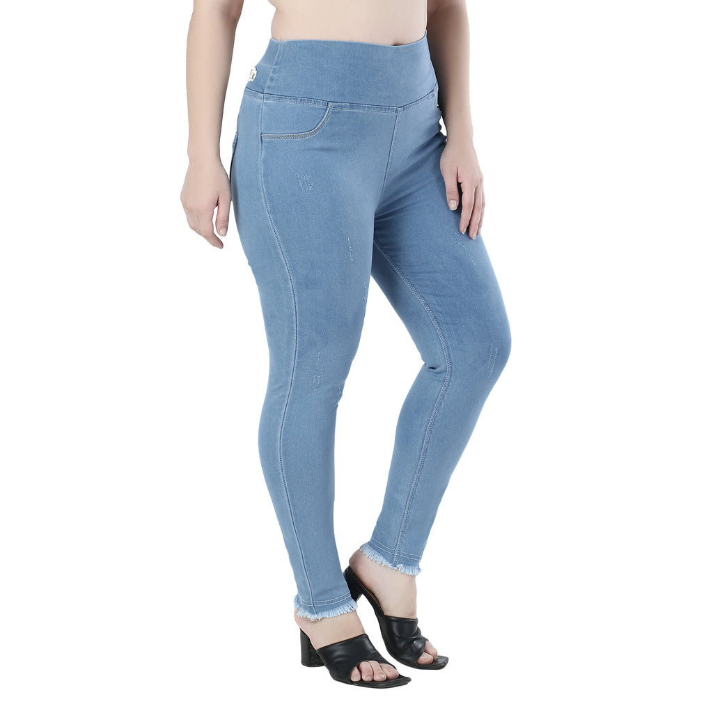 Women's Skinny-Fit Stretchable Denim Jeggings