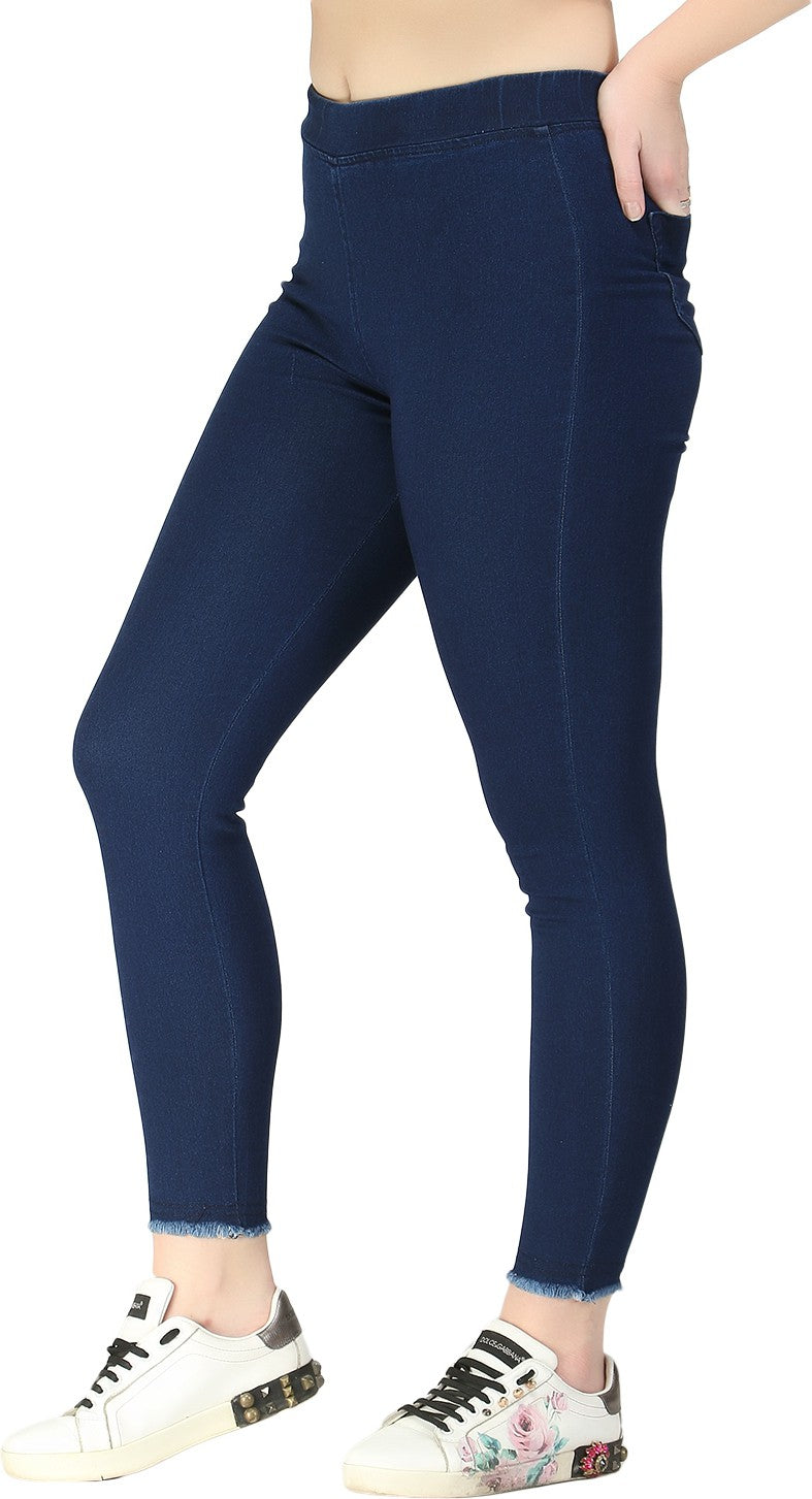 Women's Skinny-Fit Stretchable Denim Jeggings