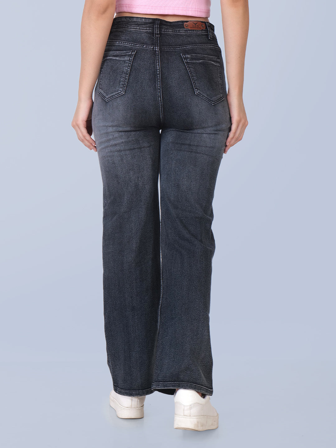 Women's Boyfriend Fit High Waist Stretchable Denim Jeans