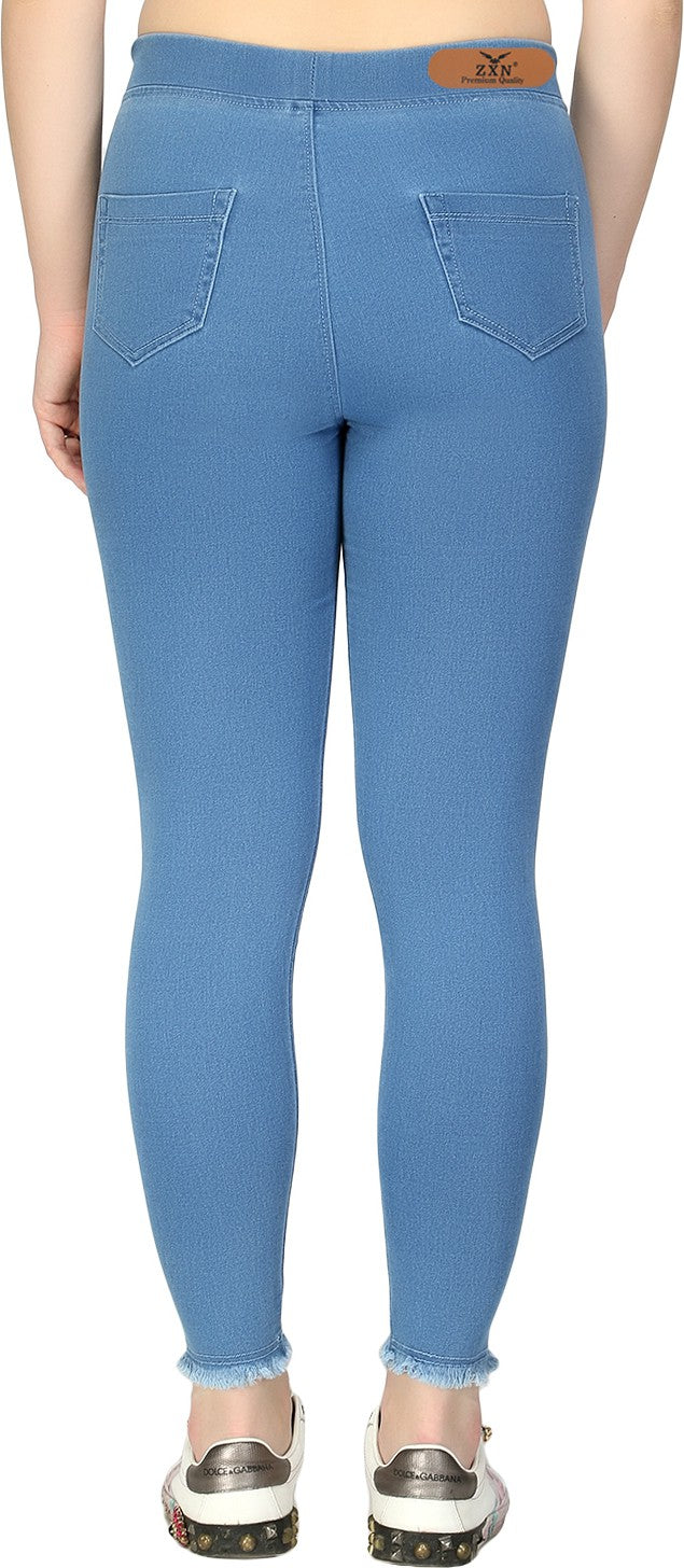 Women's Skinny-Fit Stretchable Denim Jeggings