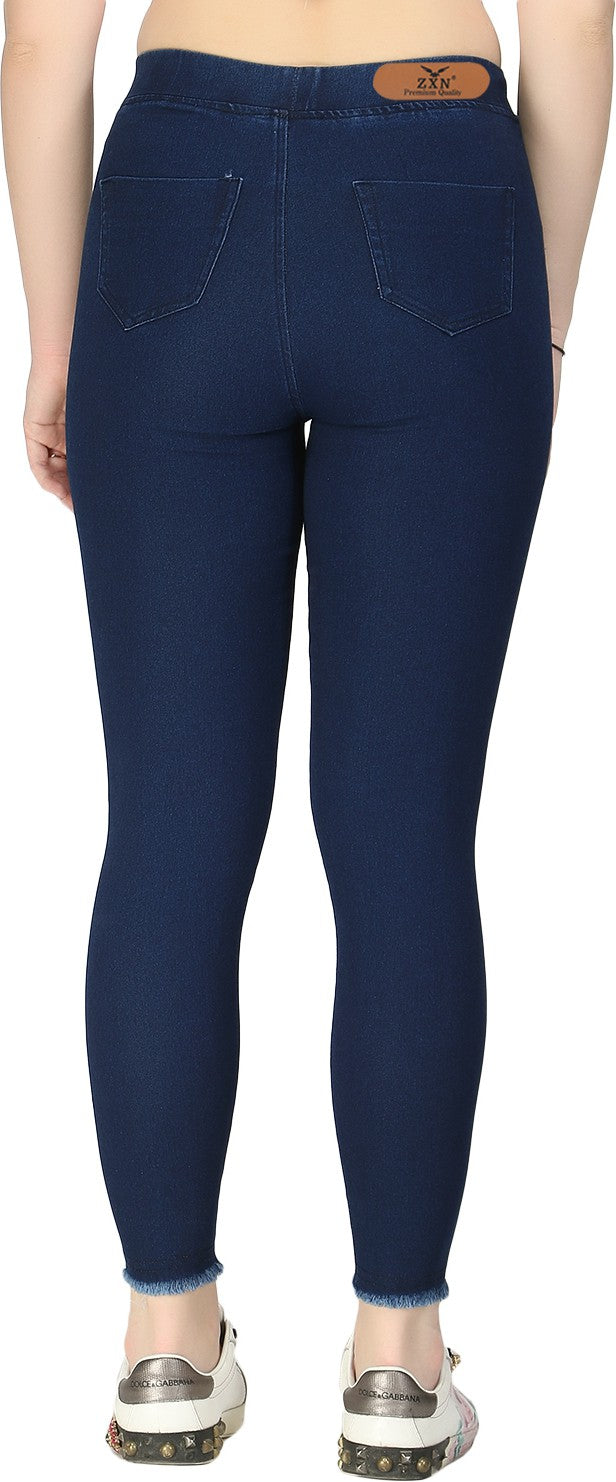 Women's Skinny-Fit Stretchable Denim Jeggings