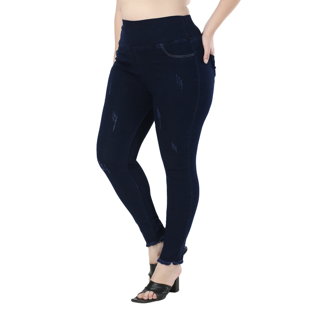 Women's Skinny-Fit Stretchable Denim Jeggings