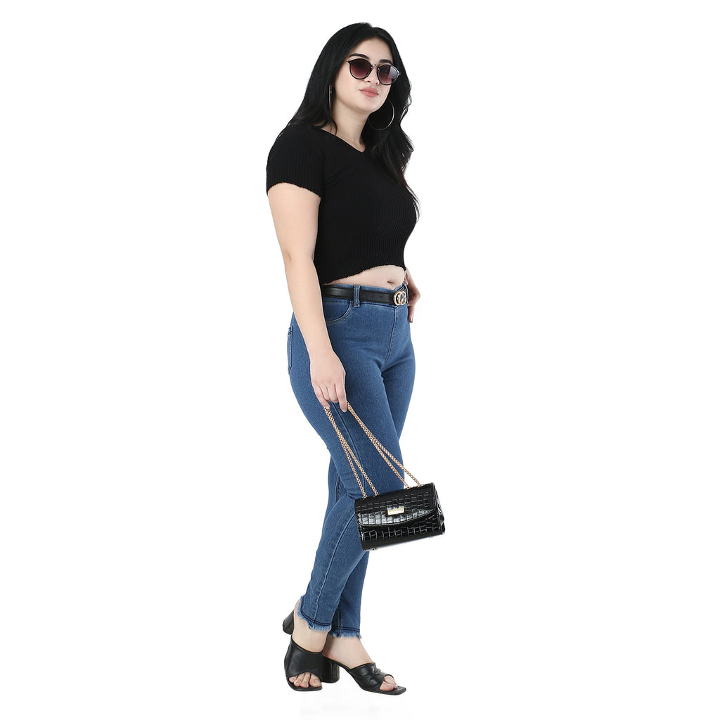 Women's Skinny-Fit Stretchable Denim Jeggings
