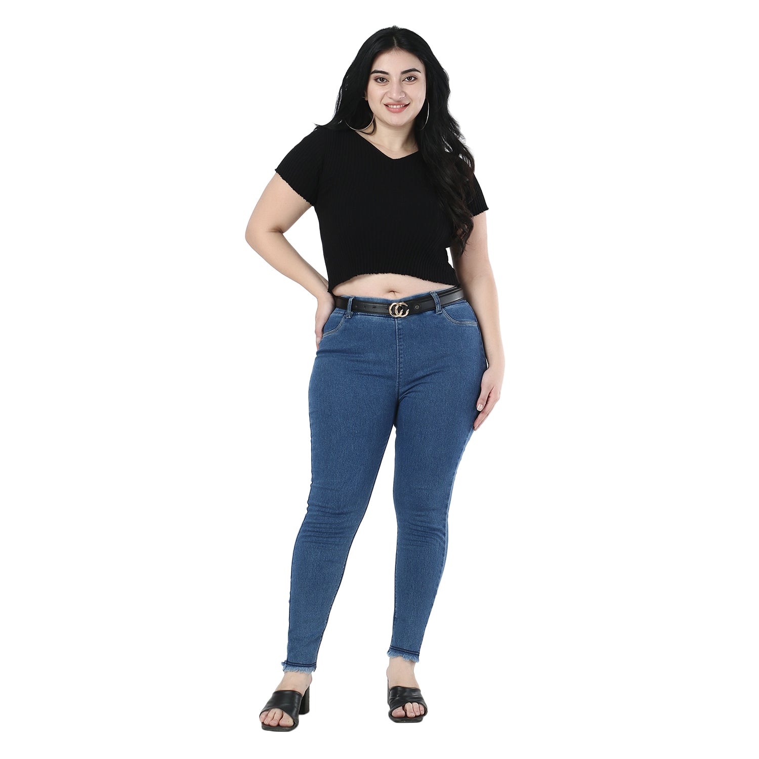 Women's Skinny-Fit Stretchable Denim Jeggings