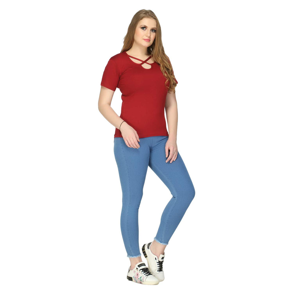 Women's Skinny-Fit Stretchable Denim Jeggings