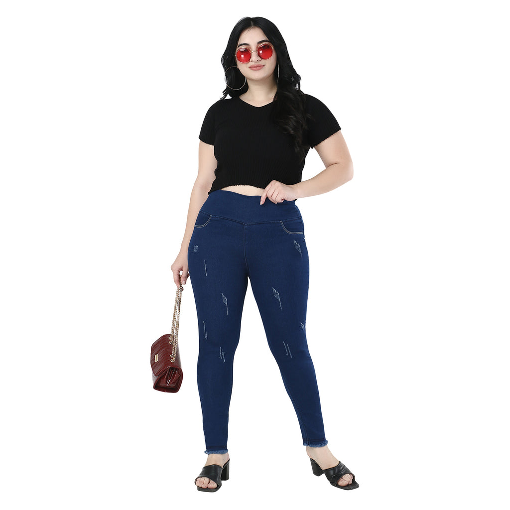 Women's Skinny-Fit Stretchable Denim Jeggings