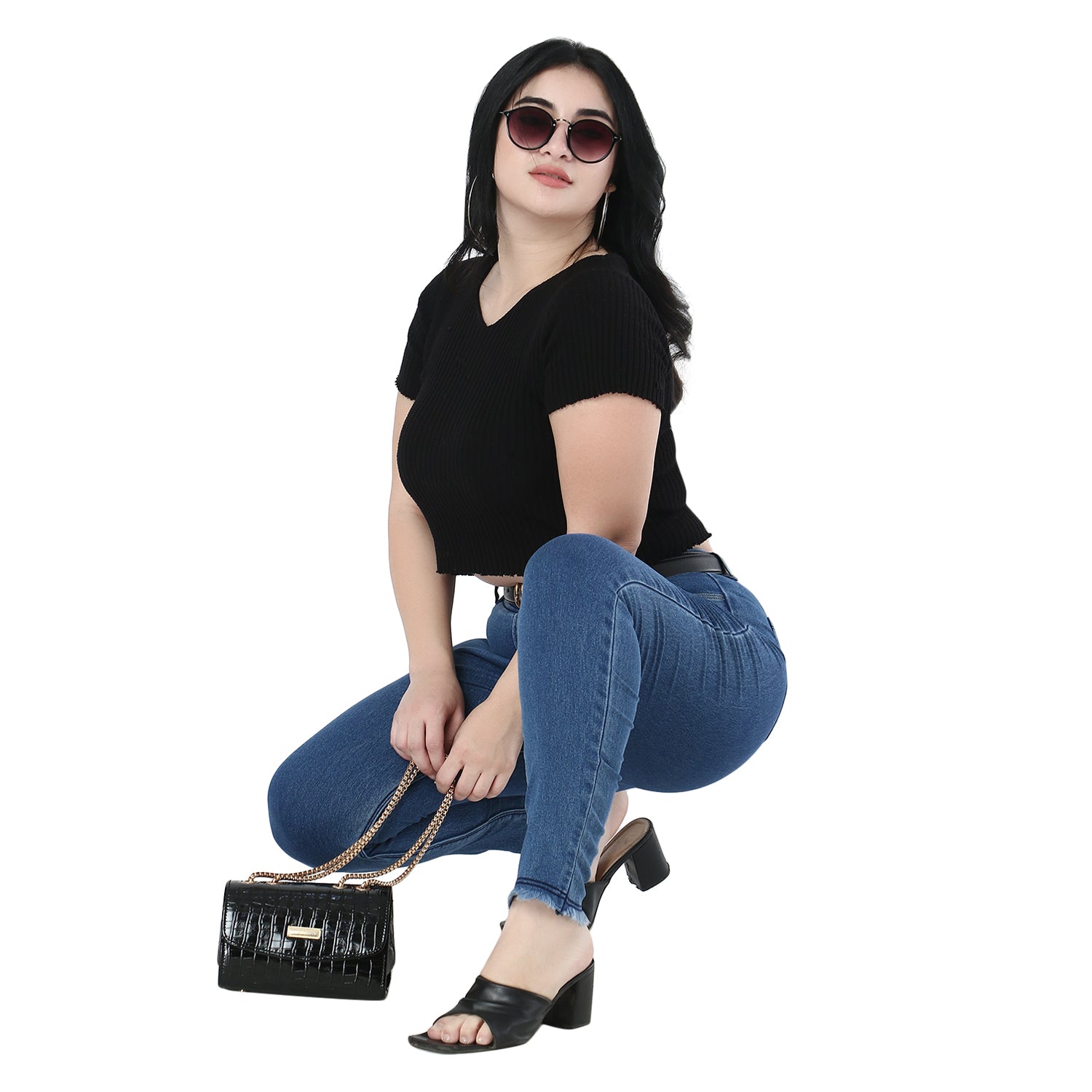 Women's Skinny-Fit Stretchable Denim Jeggings