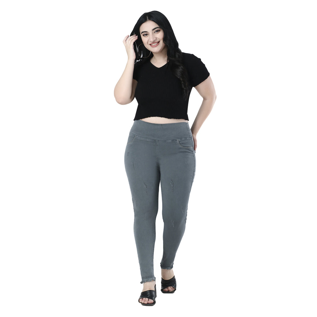 Women's Skinny-Fit Stretchable Denim Jeggings