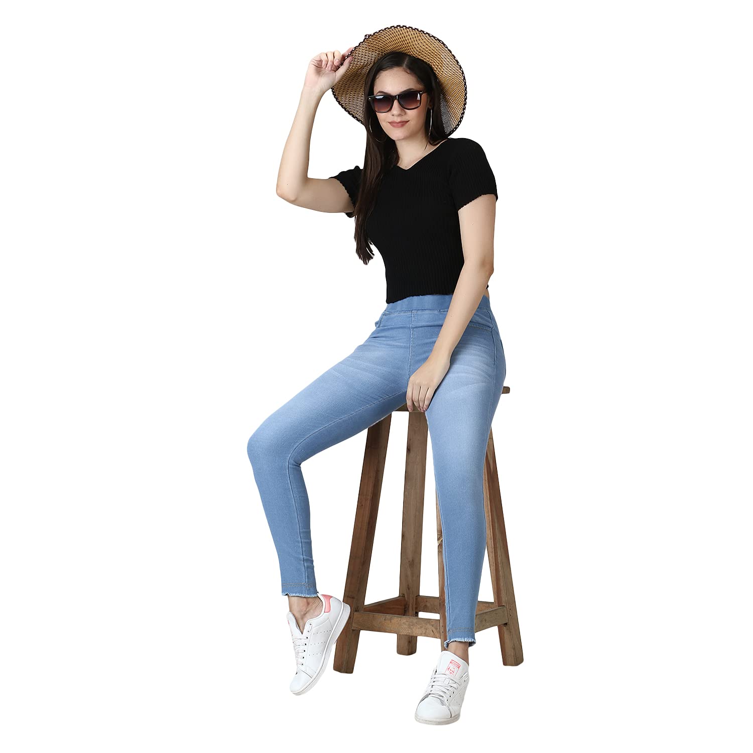 Women's Skinny-Fit Stretchable Denim Jeggings
