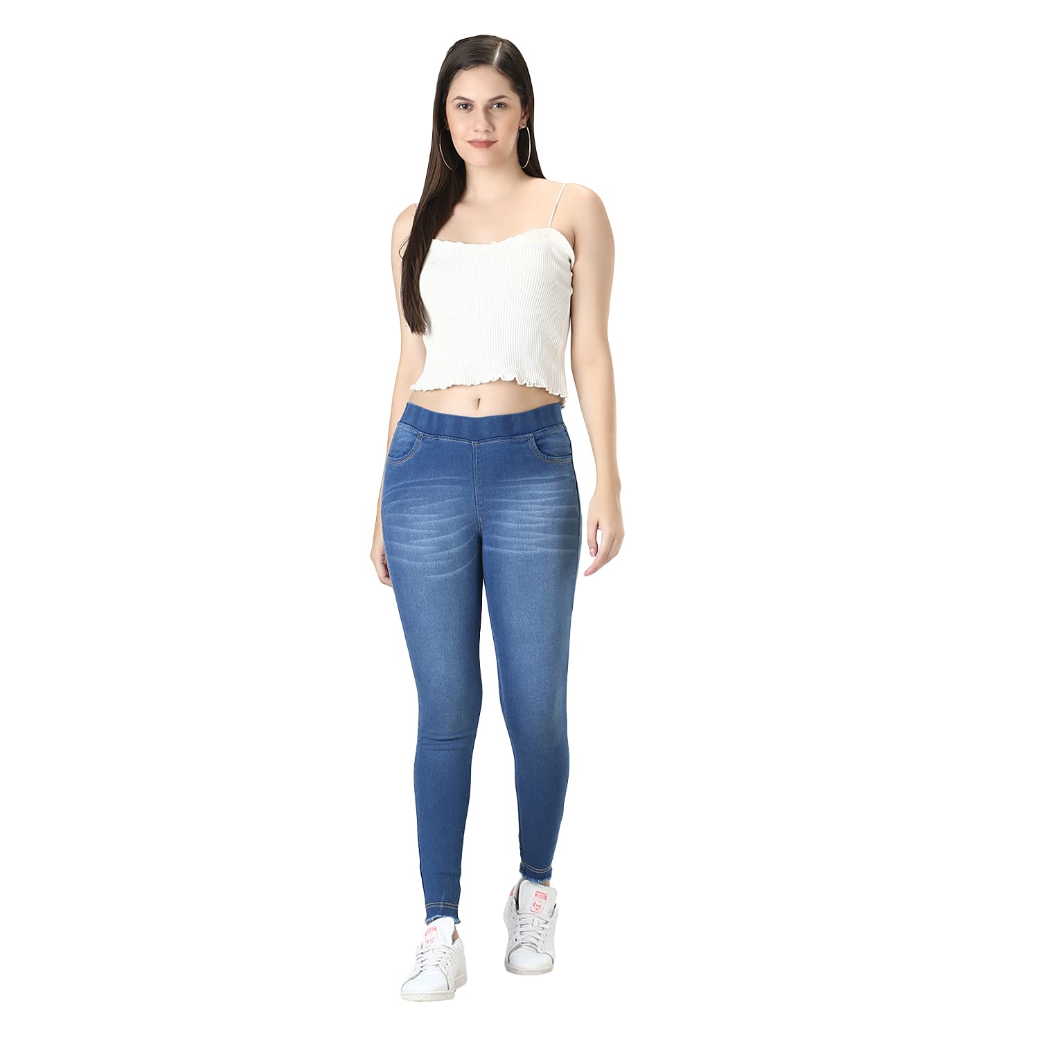 Women's Skinny-Fit Stretchable Denim Jeggings