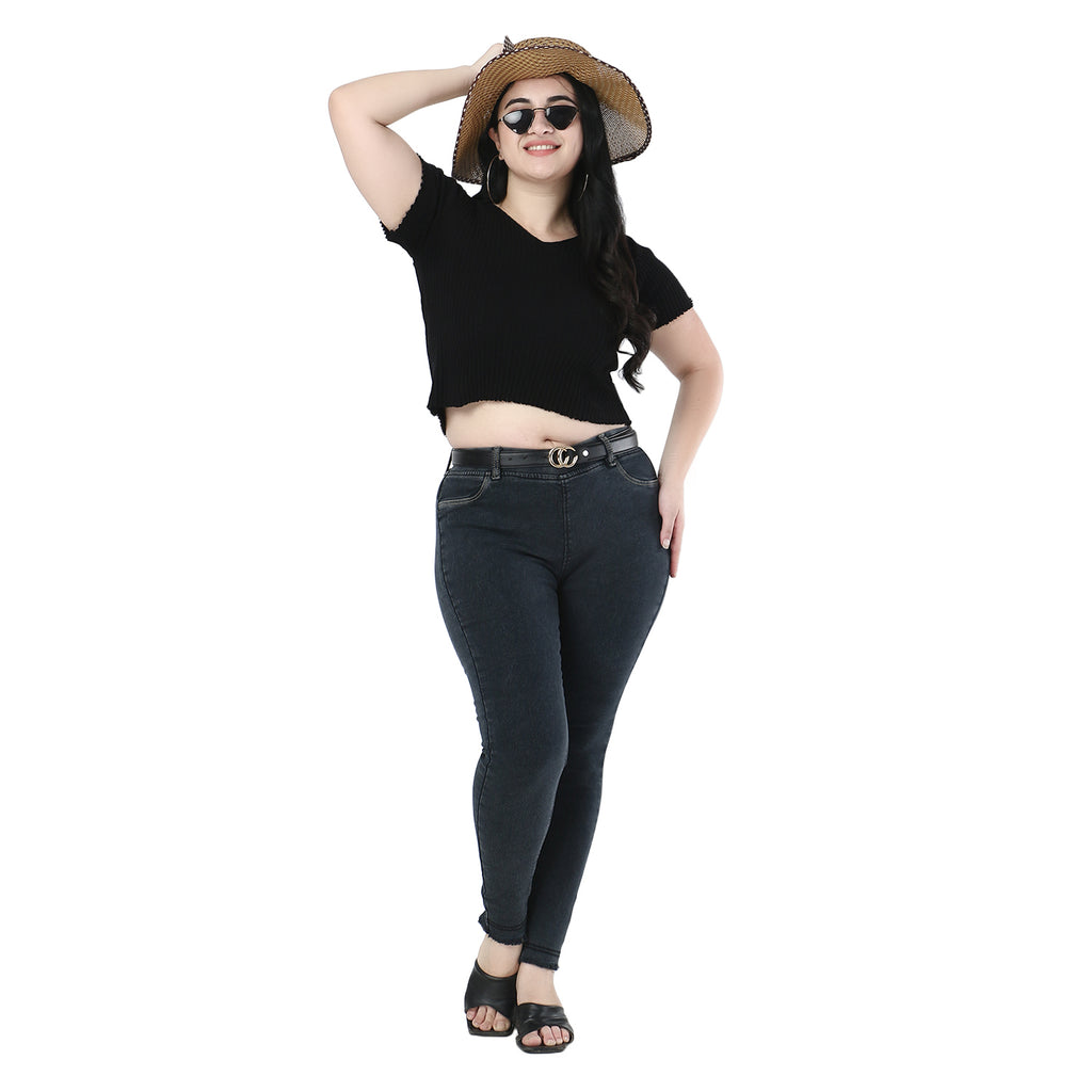 Women's Skinny-Fit Stretchable Denim Jeggings