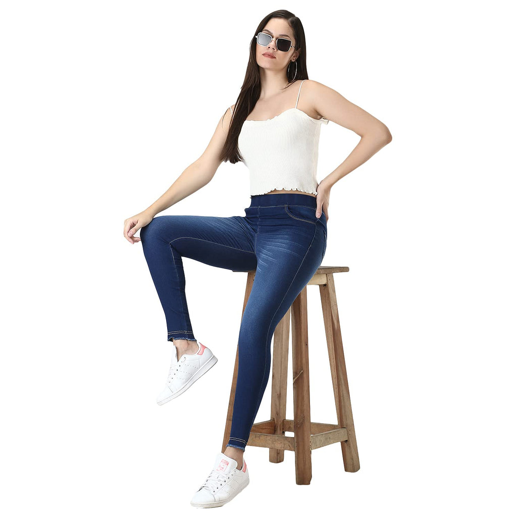 Women's Skinny-Fit Stretchable Denim Jeggings