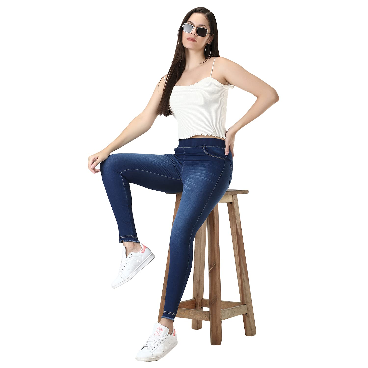 Women's Skinny-Fit Stretchable Denim Jeggings