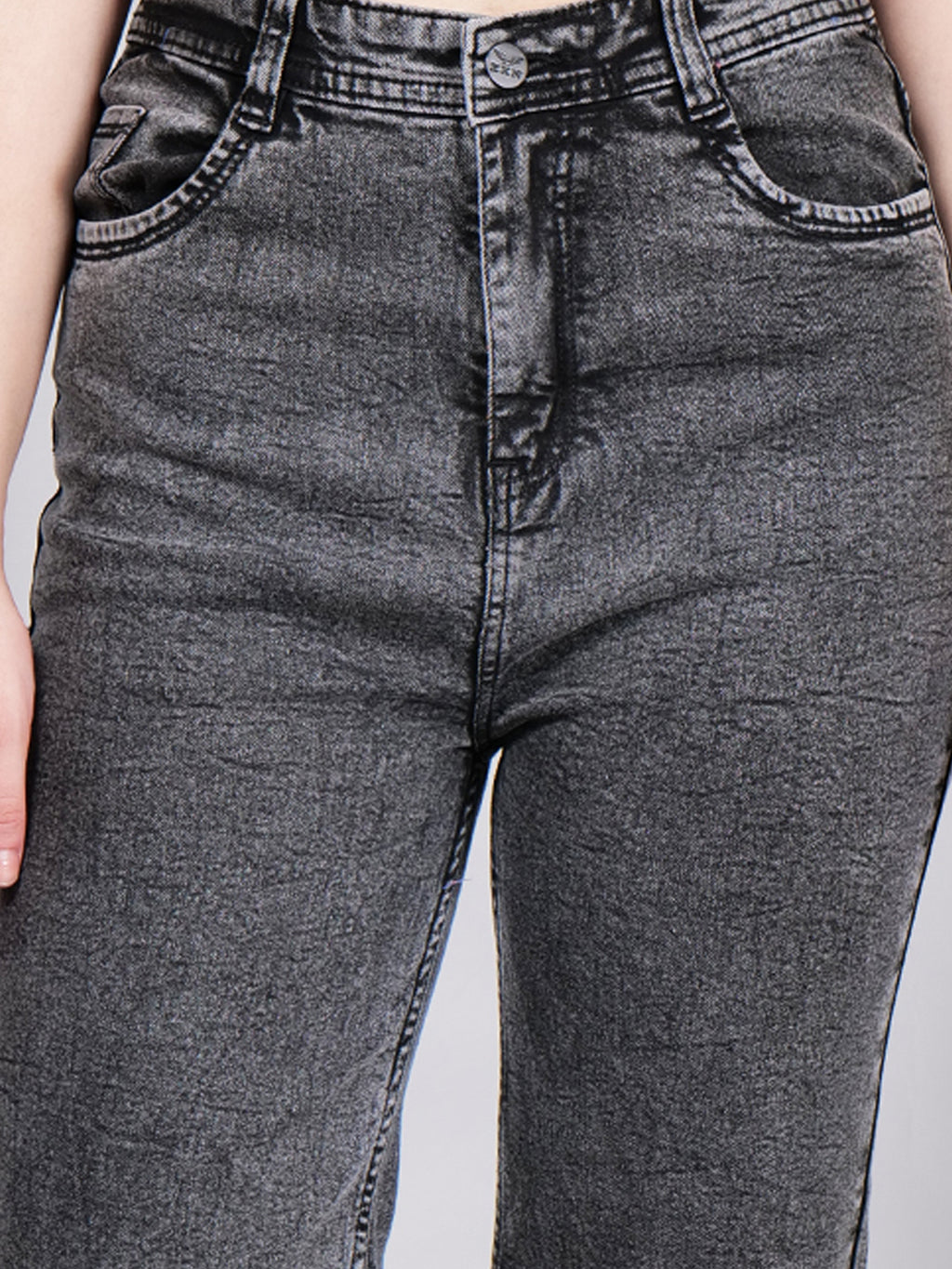 Women's Boyfriend Fit High Waist Stretchable Denim Jeans