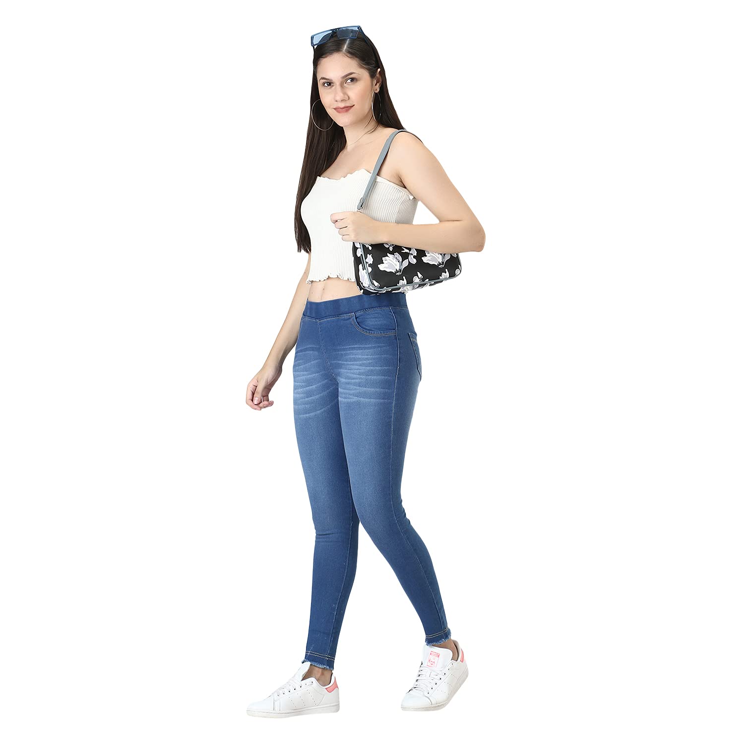 Women's Skinny-Fit Stretchable Denim Jeggings