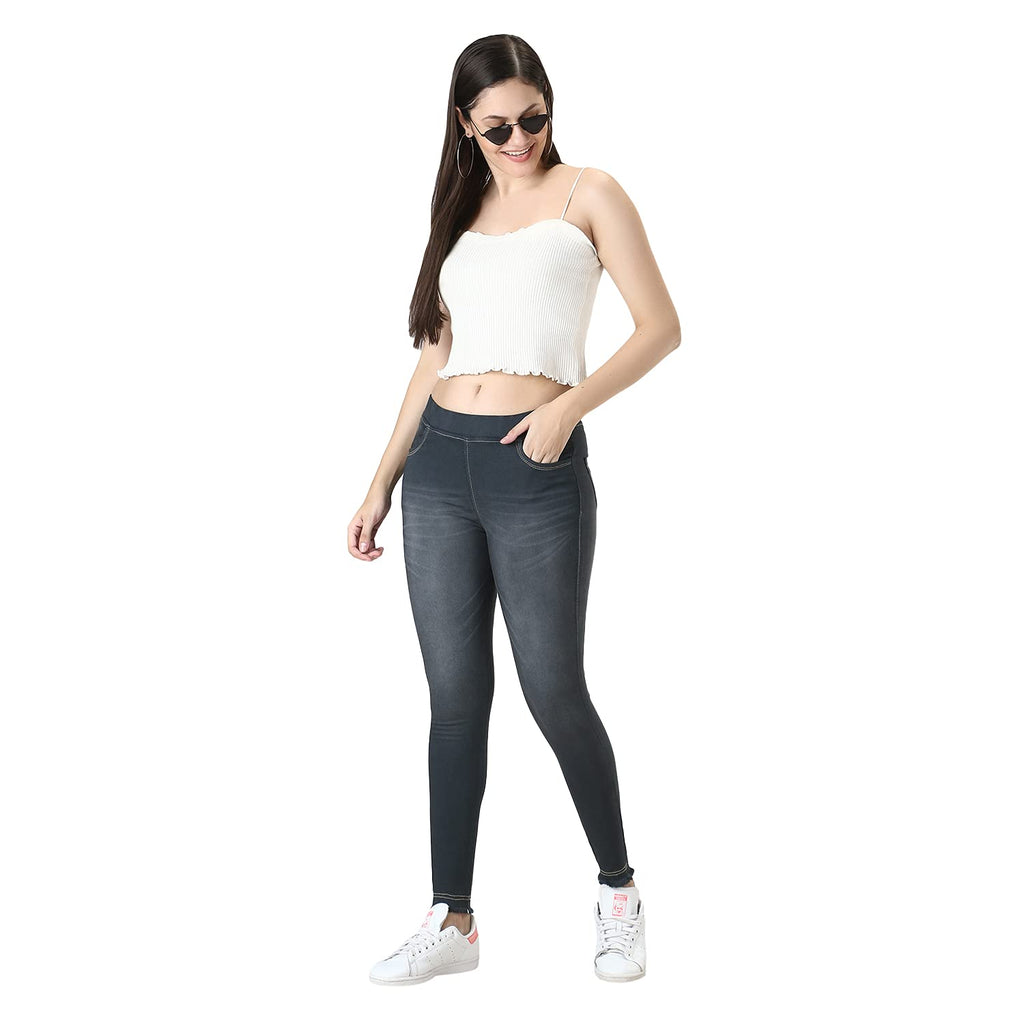 Women's Skinny-Fit Stretchable Denim Jeggings