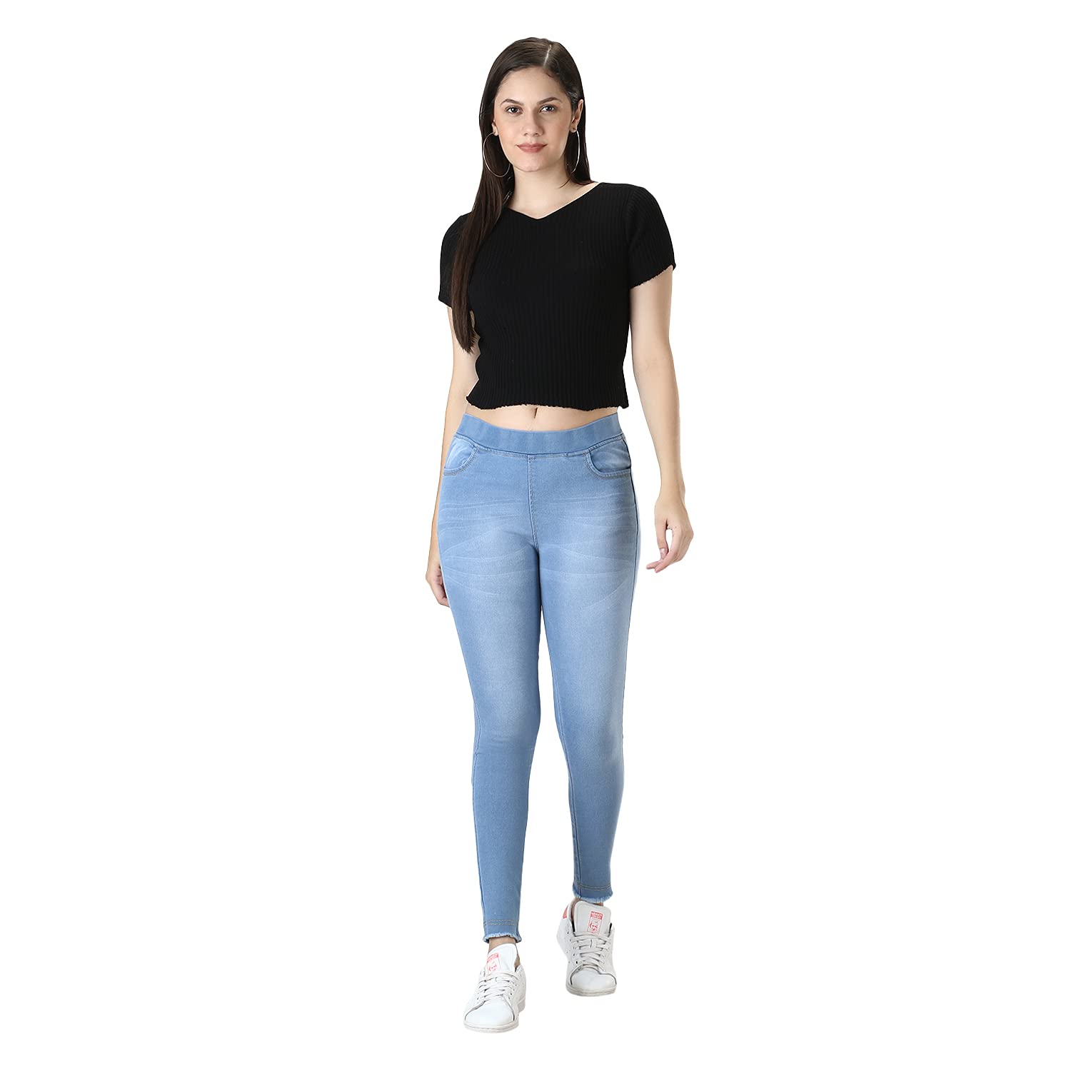 Women's Skinny-Fit Stretchable Denim Jeggings