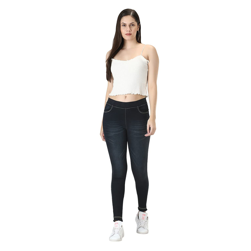 Women's Skinny-Fit Stretchable Denim Jeggings